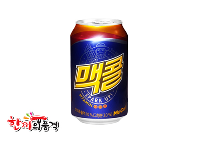 맥콜(뚱)355ml캔(일화)