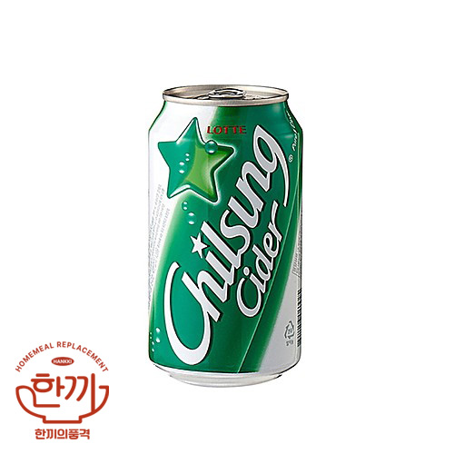 칠성사이다(뚱)355ml캔(롯데칠성)