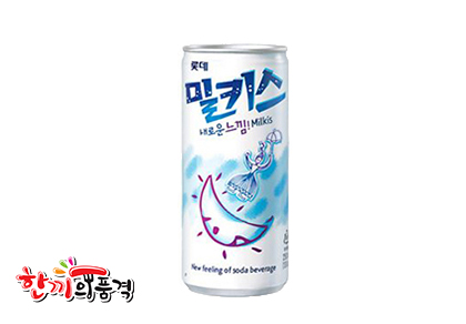 밀키스250ml캔(롯데칠성)