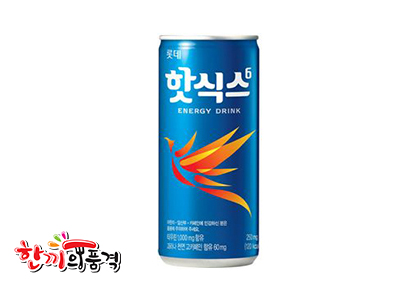 핫식스250ml캔(롯데칠성)