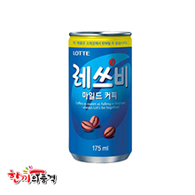 레쓰비마일드(업소)175ml캔(롯데칠성)