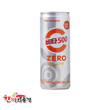 비타500스파클링(제로)250ml캔(광동)