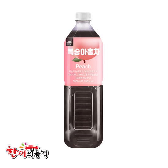 까르페액상복숭아홍차1000ml(대호)