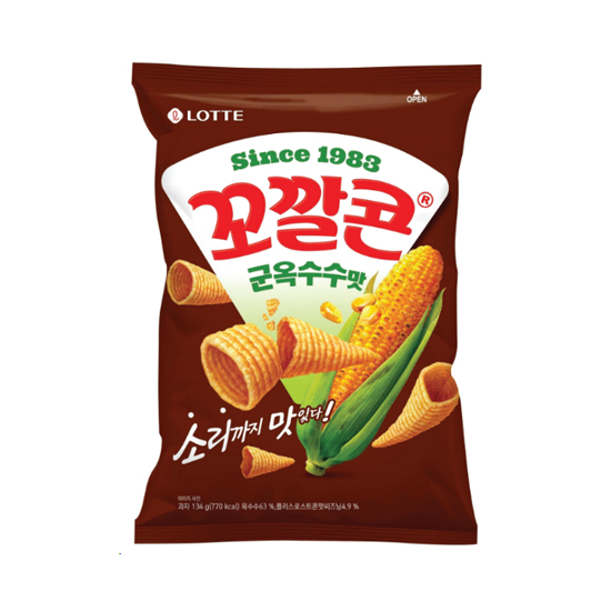 꼬깔콘군옥수수맛(롯데제과)