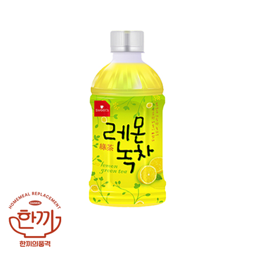 레몬녹차340ml펫(웰그린)